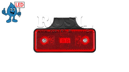 LED OZNAČEVALNA LUČ RDEČA 12V