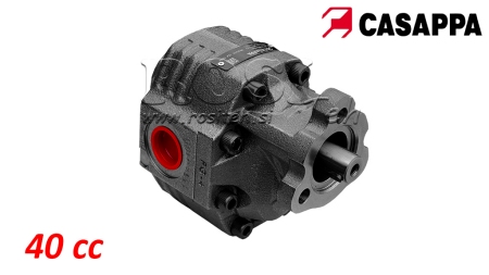 HYDRAULISK GJERDINGSPUMPE REVERSIBEL 40CC CASAPPA