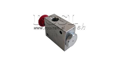 HYDRAULIC MANUAL EMERGENCY VALVE