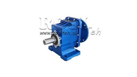 ERC03 HELICAL GEARBOX FOR ELECTRIC MOTOR MS90 (1,1-1,5kW) RATIO 25:1