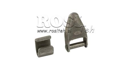 TRAILER HINGE REMOVABLE C-SHAPE 56mm