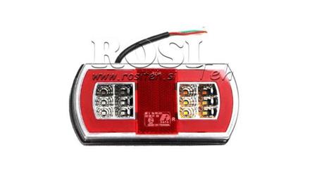 LUCE POSTERIORE LED COMBINATA 12/24V DESTRA