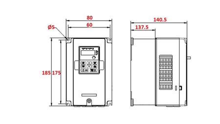 FREKVENČNI PRETVORNIK-INVERTER 3Faz 2,2kW GD20-2R2G-4-EU