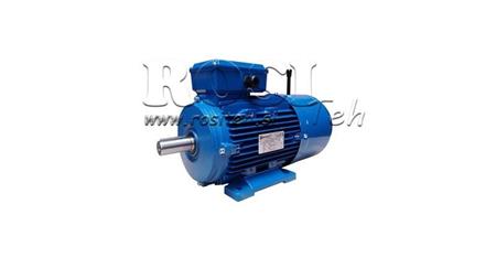 0.75kW-ELEKTRICKÝ MOTOR S BRZDOU MSH 80 2-4_1380rpm 3Fáza noha-B3