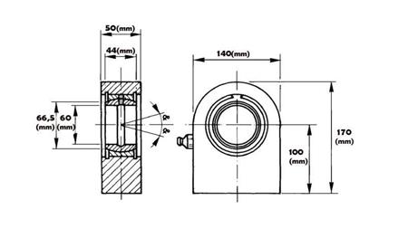 BALL-JOINT - FLAT FI 60/100