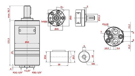 MOTORE IDRAULICO MM 50