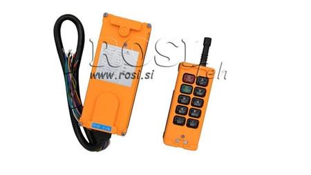 RADIOKONTROLLERI 8CH - 12/24V