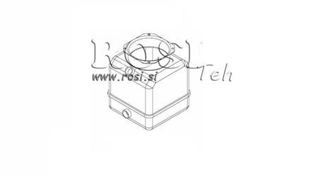 PVC REZERVUARAS ROLL PP 4 LITRAI HORIZONTALUS-VERTIKALUS