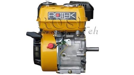 benzinmotor EG4-200cc-5.10 kW-3,600 RPM-H-KW19.05(3/4")x61.7(Q1)-kézi indítás