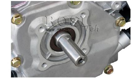 benzinmotor EG4-200cc-5.10 kW-3,600 RPM-H-KW19.05(3/4")x61.7(Q1)-kézi indítás