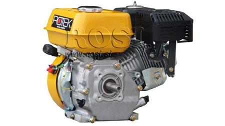 bencinski motor EG4-200cc-5,10kW-3.600 U/min-H-TP25x54.5-ročni zagon
