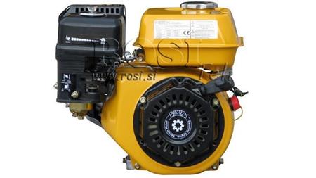 benzininis variklis EG4-200cc-5.10kW-3,600 RPM-H-TP25x54.5-rankinis paleidimas