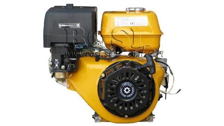 benzínový motor EG4-420cc-9,6kW-13,1HP-3.600 U/min-E-KW25.4x88.5-elektrický štart