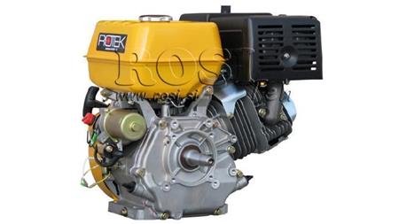 bensinmotor EG4-420cc-9.6kW-13.1HP-3,600 RPM-E-TP26x77.5-elektrisk start