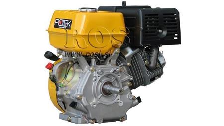 bencinski motor EG4-420cc-9,6kW-13,1HP-3.600 U/min-H-KW25x63-ročni zagon