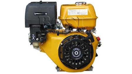 bencinski motor EG4-420cc-9,6kW-13,1HP-3.600 U/min-H-KW25x63-ročni zagon