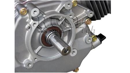 benzínový motor EG4-420cc-9.6kW-13.1HP-3,600 RPM-E-KW25x63-elektrický štart