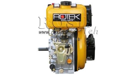 naftový (diesel) motor 219cc-3,13kW-3.600 U/min-E-KW20x53-elektrický štart