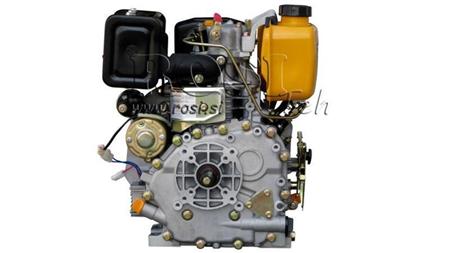 naftový (diesel) motor 306cc-4,5kW-3.600 U/min-E-KW25x63-elektrický štart