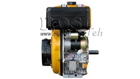 diesel motor 306cc-4,5kW-3.600 U/min-E-KW25x63-elektro zagon