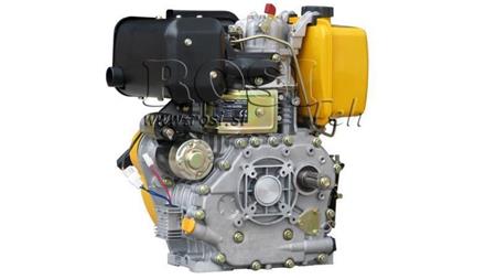 дизелов двигател 418cc-7.83kW-10.65HP-3,600 RPM-E-KW30x63-електрически старт