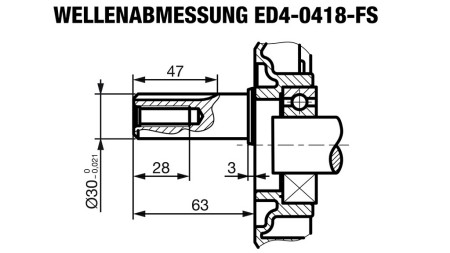 дизелов двигател 418cc-7.83kW-10.65HP-3,600 RPM-E-KW30x63-електрически старт