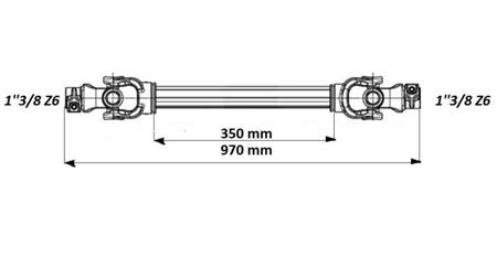 ECO KARDAN 970mm 70-110HP SA LAMELOM