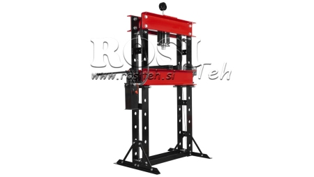 TALLER PRENSA HIDRÁULICA PARA RODAMIENTOS 50T - DOBLE VELOCIDAD