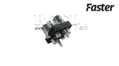 RACCORD MULTI-FASTER 4VOIES BSP 2×1/2 2×3/4 PARTIE MOBILE