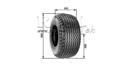 19.0/45-17 TYRE AW708 14pl WITH RIM 16,00X17