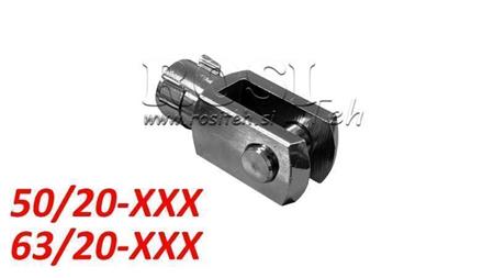 CI BEVESTIGING VOOR PNEUMATISCHE CYLINDER PCAS50/20 - 63/20 (M16x1.5) KLEM