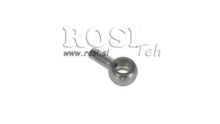tubo metallico banjo 3/8''-40 mm