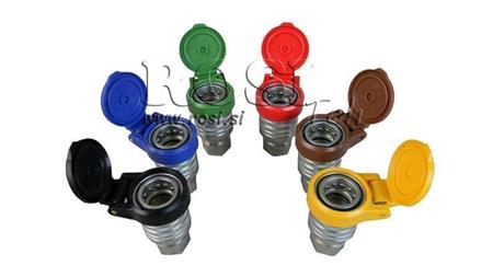 COPERTURA PROTETTIVA ROSSA PVC RAPID CONNECT PUSH PULL