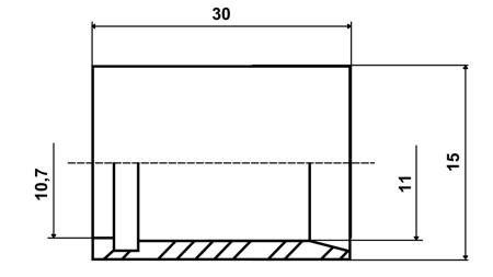 KLIJAVIMAS PTFE ŽARNUI SAE100 DN6 (1/4