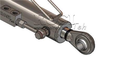 HYDRAULIC STANDARD TOP LINK - 1/2 CAT. 63/35-160 (45-95HP)(19,2/25,4)