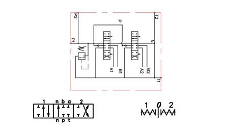 HIDRAVLIČNI VENTIL 2xPC100
