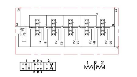 HIDRAVLIČNI VENTIL 5xPC100
