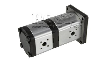 HYDRAULIKPUMPE TRAKTOR - OEM 87472285 - CNH SERIE T4 26 15 cc LINKS