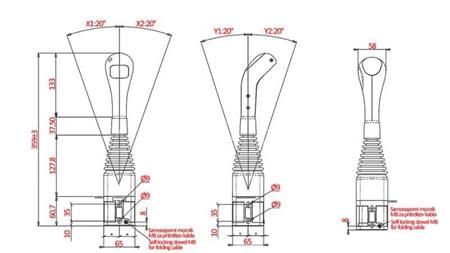 JOYSTICK NIMCO ZA PLETENICO KROGLE - BREZ TIPKE
