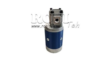 ASSEMBLAGGIO POMPA IDRAULICA GR.1 MOTORE ELETTRICO 24V