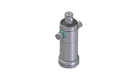 3044F -TELESCOPICKÝ CYLINDR STANDARD/DÍRA 4 STUPNĚ ZDVIH 1050 FI 124