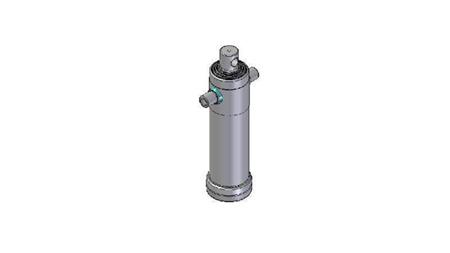 3047F -TELESCOPISK CYLINDER STANDARD/HÅL 4 STEG RESA 1510 DIAMETER 124