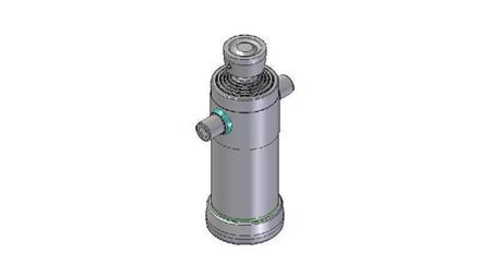 3053S -CILINDRU TELESCOPIC STANDARD/BALL 5 ETAPE CURS 1480 DIAMETRU 152