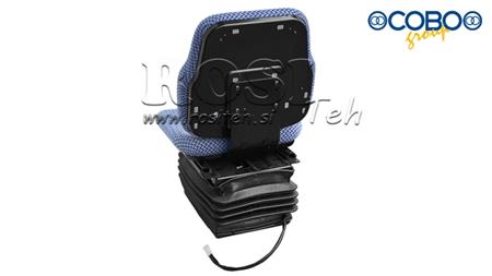 ASIENTO DE TRACTOR SUSPENSIÓN NEUMÁTICA TELA