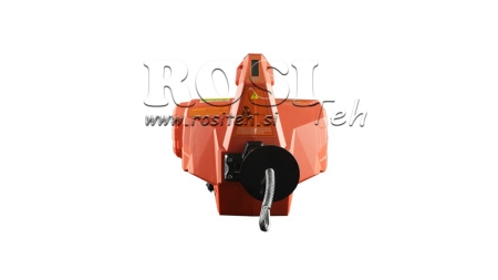 PORTABLE BATTERY-POWERED WINCH AKU 1000 LBS / 455 kg