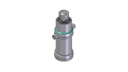 4050S -CYLINDER TELESCOPICZNY STANDARDOWY/KULOWY 5 ETAPÓW SKOK 1870 ŚREDNICA 170