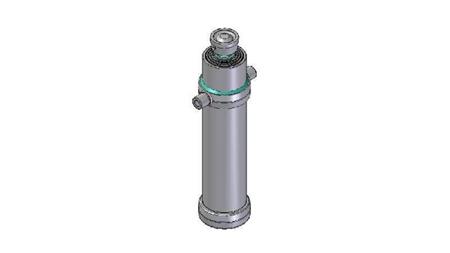 4090S - TELESCOPISK CYLINDER STANDARD/BALL 4 STEG SLAG 2510 DIAMETER 170