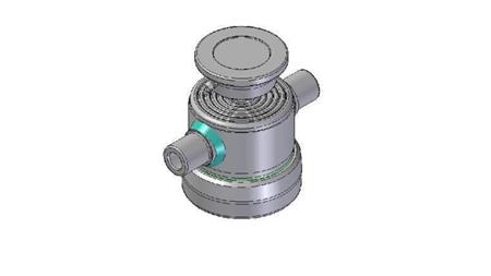 6002S - TELESCOPISCHE CYLINDER STANDAARD/BAL 6 FASES SLAAG 840 DIAMETER 124