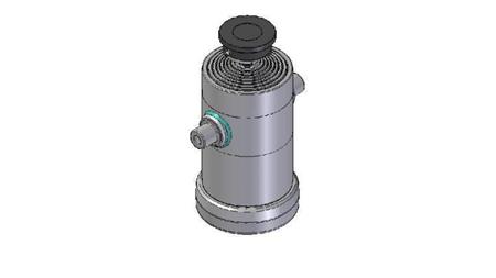 8012S -CILINDRO TELESCOPICO STANDARD/BALL 8 STADI CORSO 2295 DIAMETRO 240