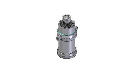 8023S - TELESCOPIC CYLINDER STANDARD/BALL 8 STAGES TRAVEL 2685 DIAMETER 215